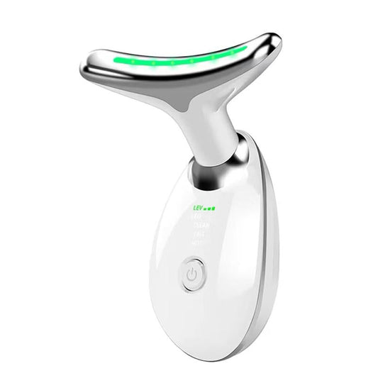 Multi-Mode Facial Neck Massager, Wrinkle Reduction & Face Sculpting Anti-Aging & Skin Firming, Vibration for Skin Care, Rechargeable 7-Color Comfort Long-Term Skincare Solution